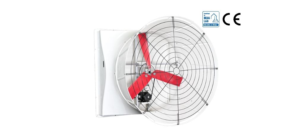 50 inches fiberglass cone fan