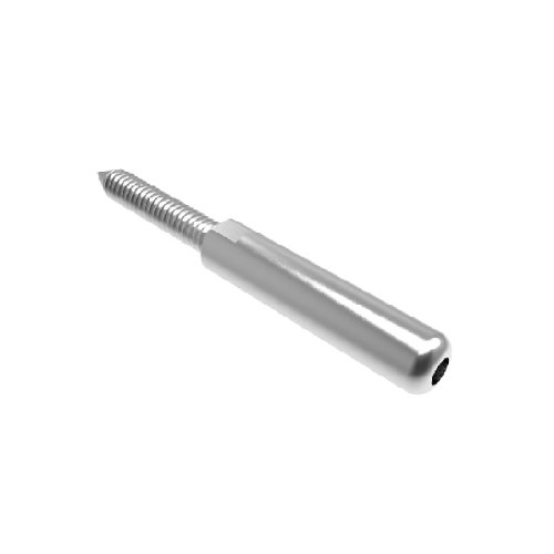 SWAGELESS TERMINAL WITH LAG BOLT