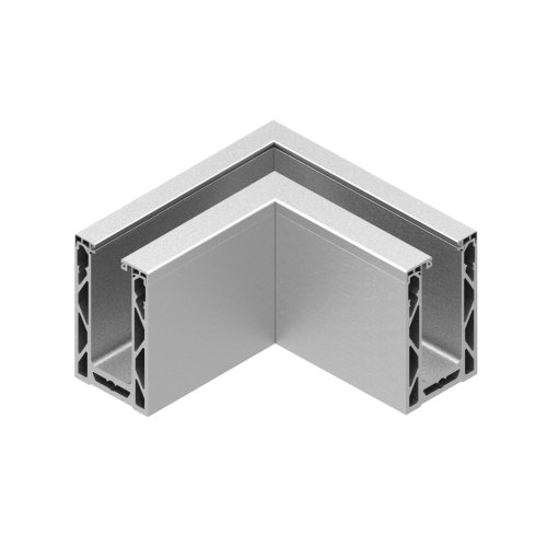 ALU36 OUTER CORNER WITH CLADDING - TOP MOUNT