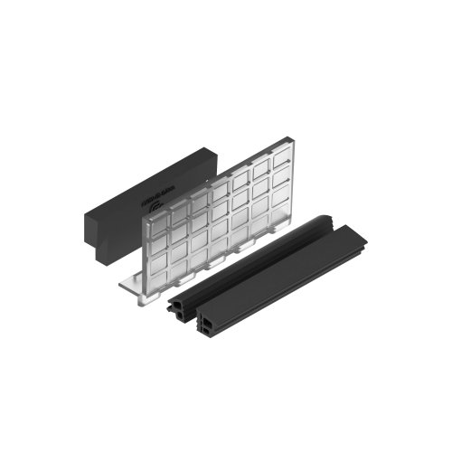 ALU38 GRIP & RUBBER SET