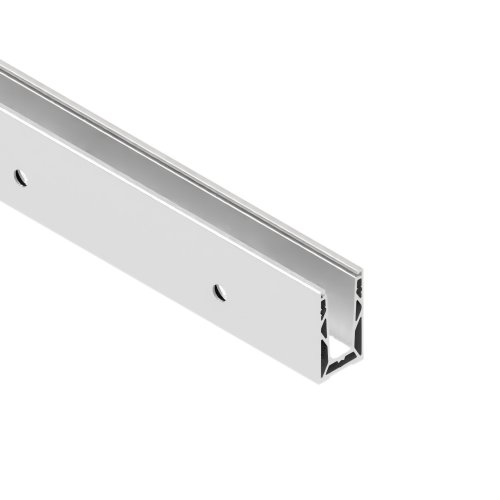 ALU38 ALUMINUM CHANNEL - FASCIA MOUNT