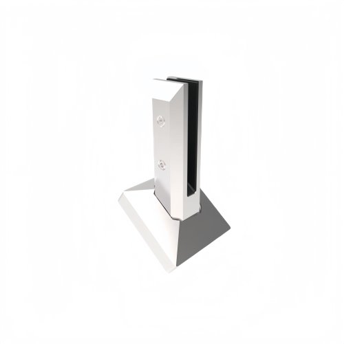 SQUARE SPIGOT WITH BASE & COVER - 34-38° STAIR MOUNT