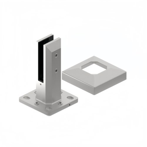 NEW LED SQUARE SPIGOT WITH BASE & COVER