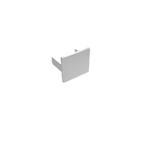 ALUMINUM RECTANGULAR CAPRAIL - END CAP