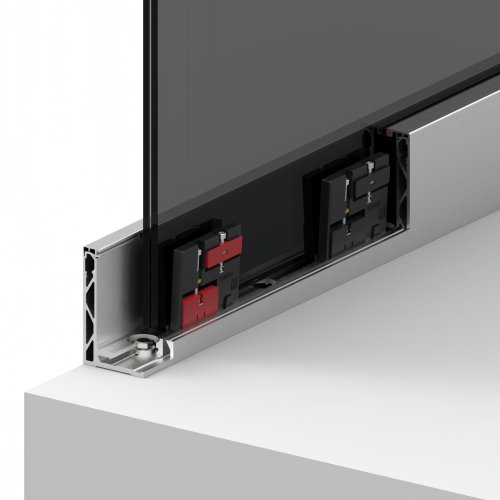 ALU CHANNEL GLASS RAILING SYSTEM