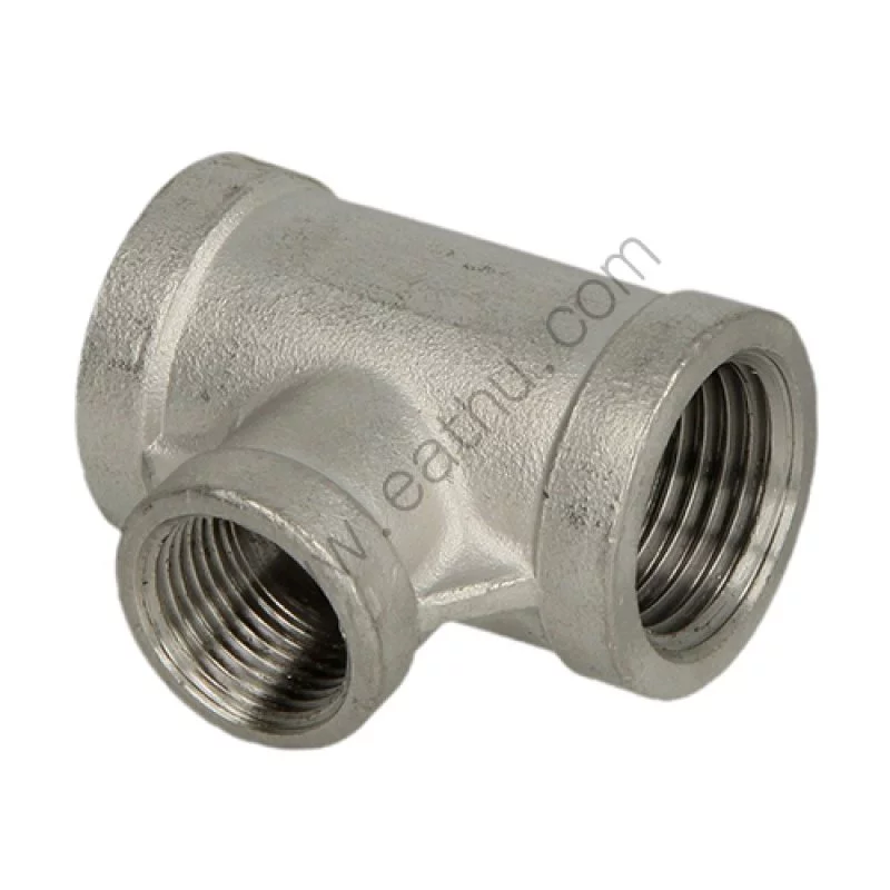 Stainless steel screwed Equal Tee-239