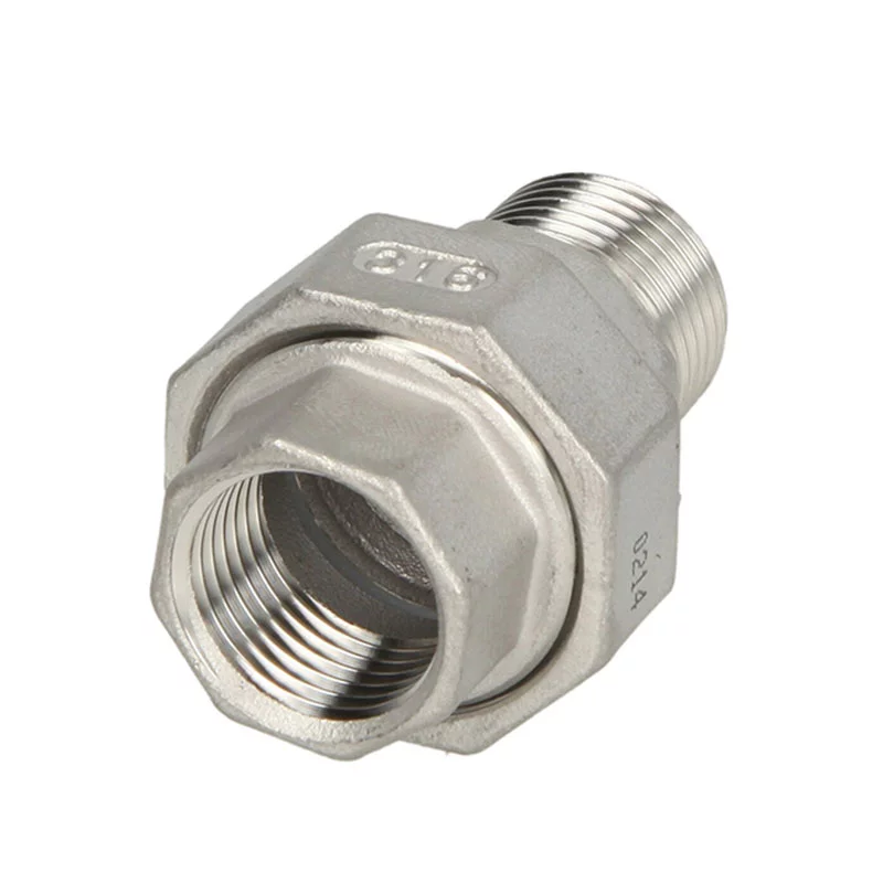 Stainless steel screwed Union Conical MF-436