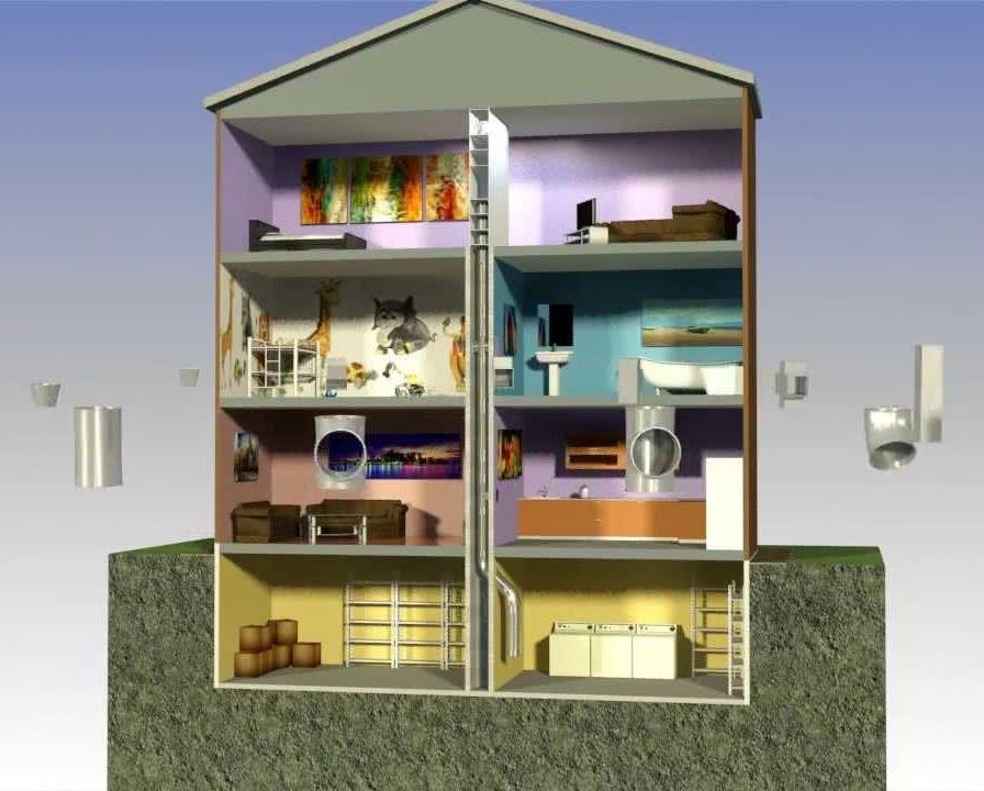 .in wall laundry chute