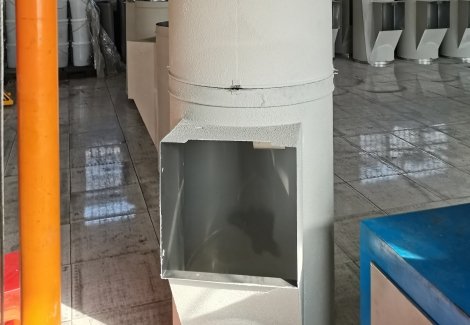 garbage chute dimensions in meters