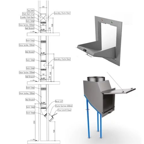garbage chute system