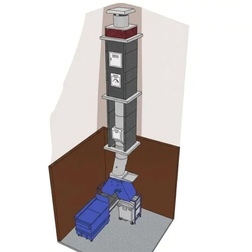 Commercial Garbage Chute Systems for Hotels, Hospitals & Apartments