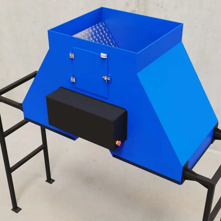 garbage chute compactor