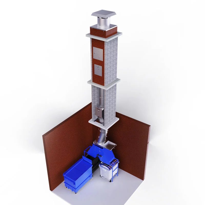 The Mechanics of Chute Systems and Waste Compactor Integration
