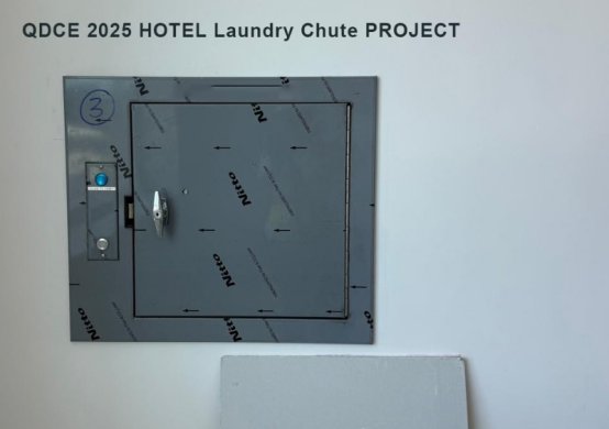 Hotel Stainless Steel Laundry Chute  Safe  Clean Efficient