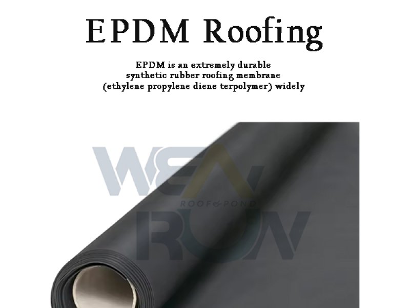 epdm roof rubber sheet waterproof