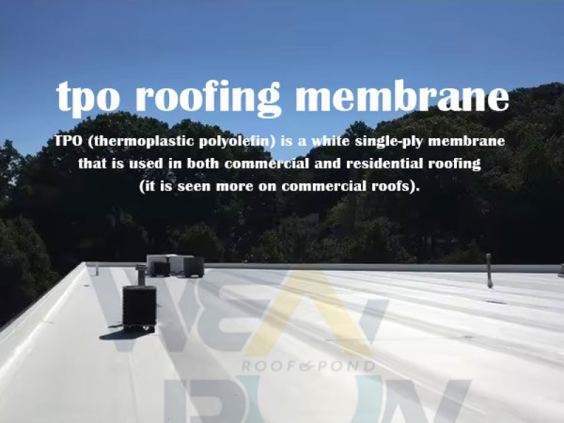 high quality tpo pvc polymer waterproofing