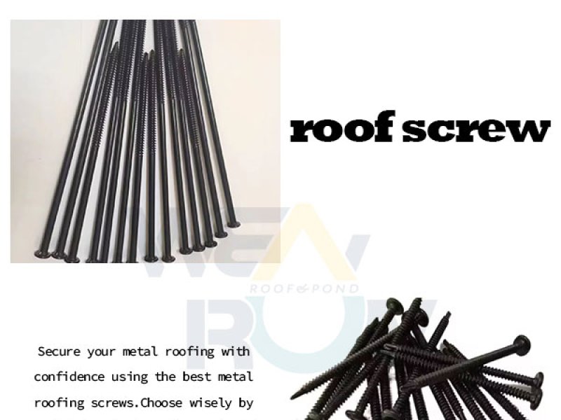 steel roof fastening screws