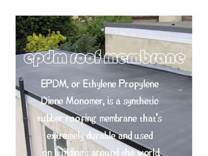 epdm rubber roofing rolls