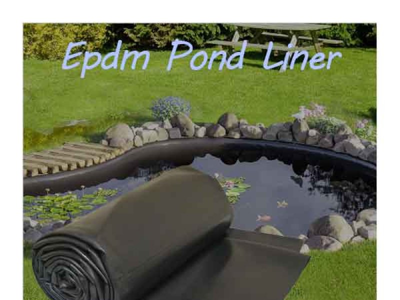 epdm rubber waterproof membrane pond liner