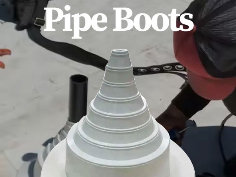 pipe boot for rubberroof pipe flashing roof