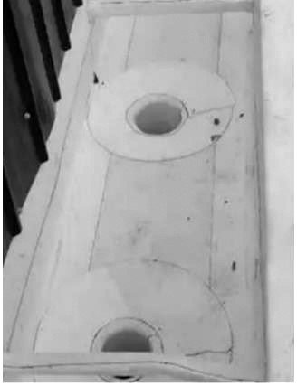 wall drain