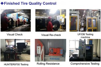 Finished tire quality control