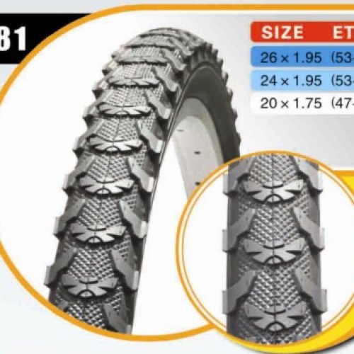 Neumático de bicicleta Land Lion 26X1.95,24X1.95,20X1.75