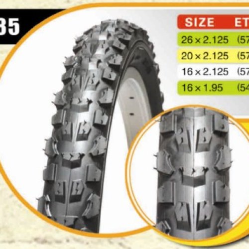 Neumático bicicleta Land Lion 26X2.125,20X2.125,16X2.125,16X1.95
