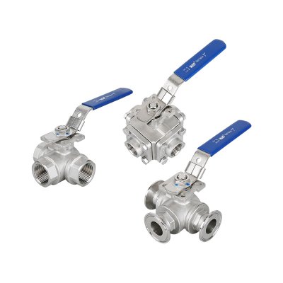 THREE PIECE BALL VALVE
