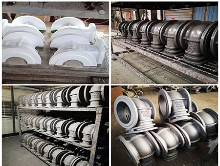 DIN3352 F4 ductile iron metal seat gate valves, full container load for EU market ready for shipment