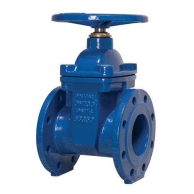 DIN3352 F4/EN1171 PN10/PN16 Non-Rising Stem Resilient Seat Gate Valve
