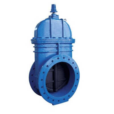 DIN3352 F4/F5 DN350-DN1600 Non-Rising Stem Resilient Seat Gate Valve