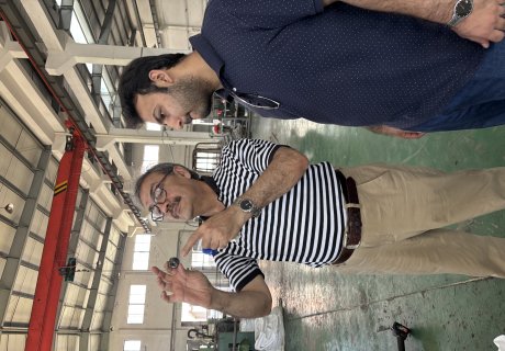 Pakistan Client Visit SMCC for Motor Bush