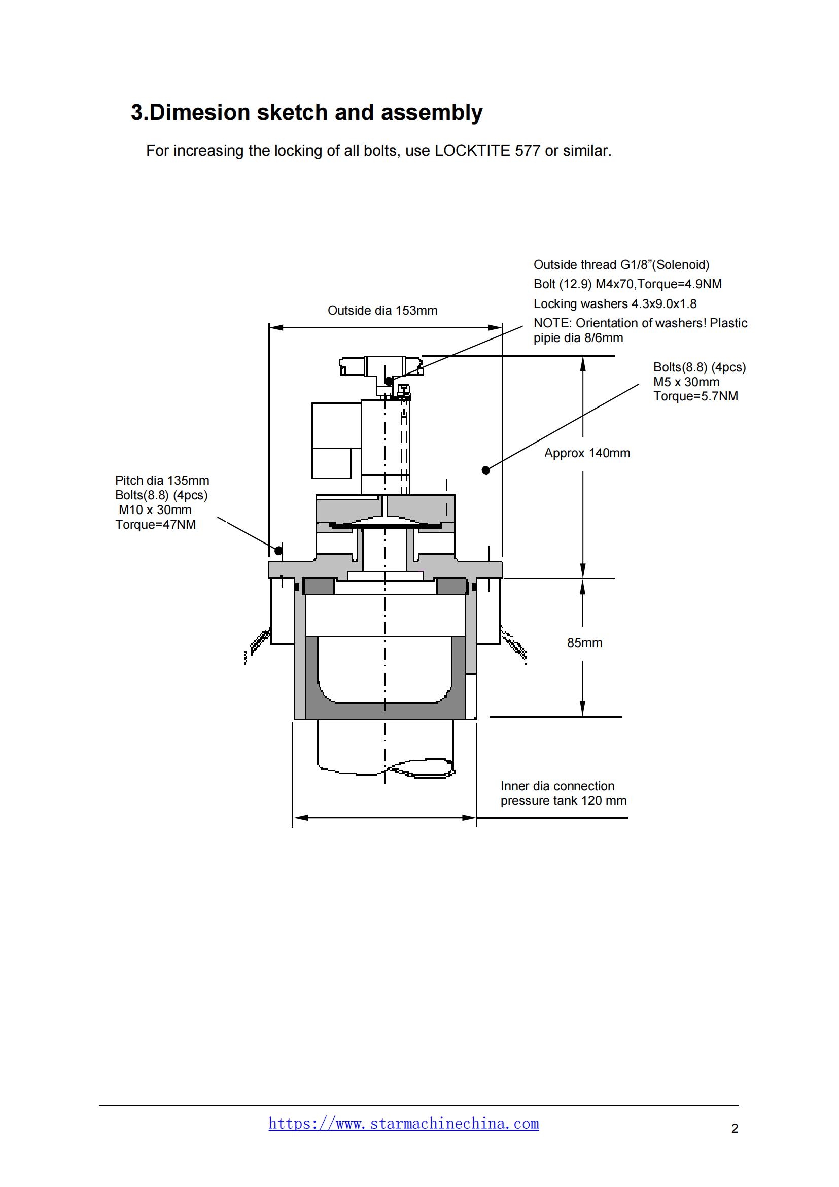 DIMESION SKETCH OF PULSE VALVE 105_00