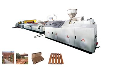 Línea de extrusión de perfiles PP/PE WPC