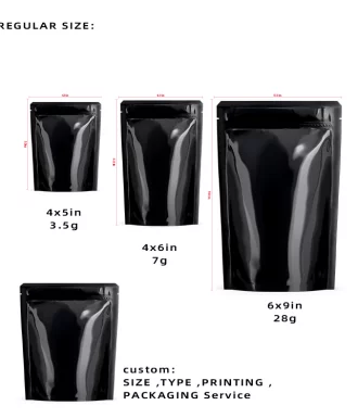 Mylar Zipper Bag