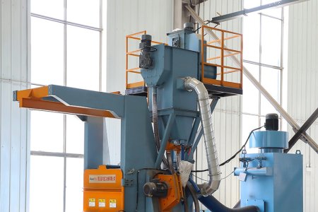 What is a shot blasting machine