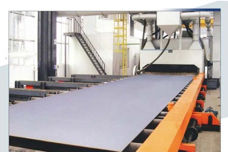 Application industry of roller conveyor shot blasting machine