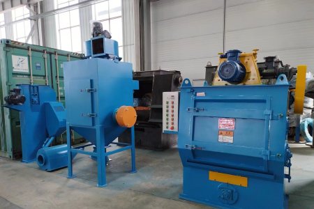 Application of Crawler Type Shot Blasting Machine