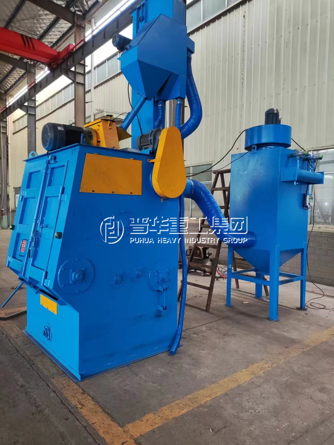 tumble blast machine