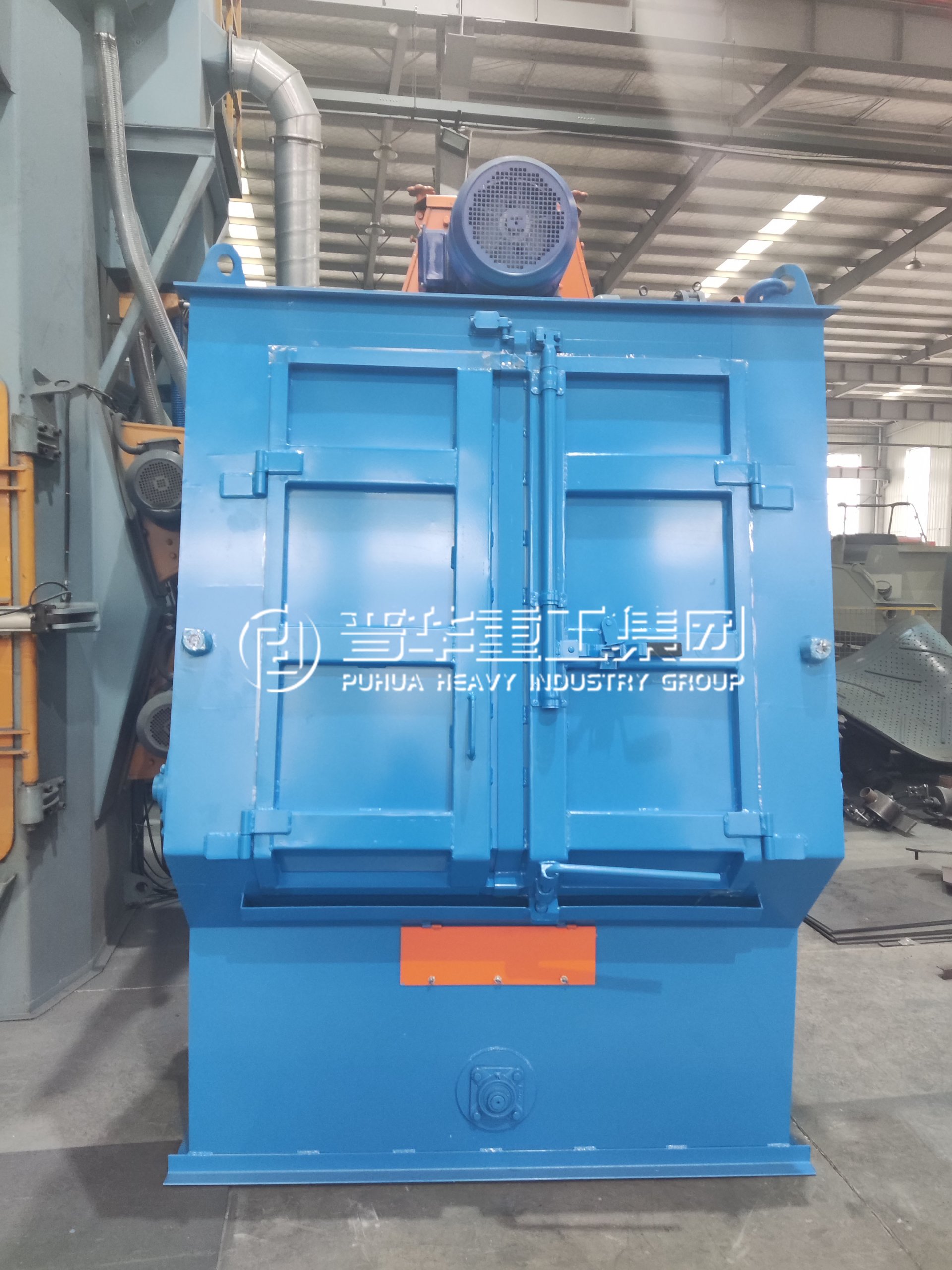 crawler shot blasting machine