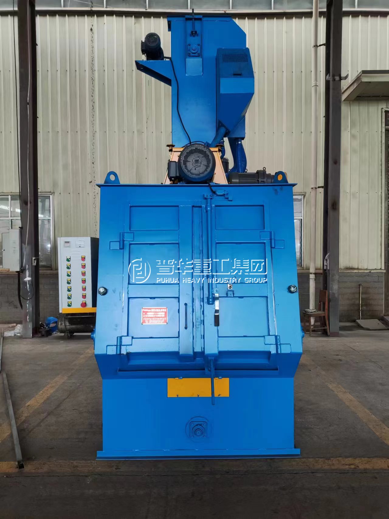 tumble blast machine