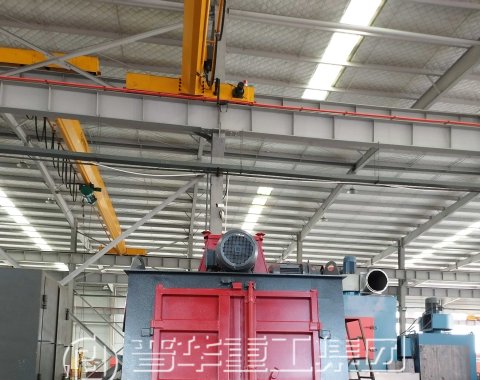 tumble belt shot blasting machine