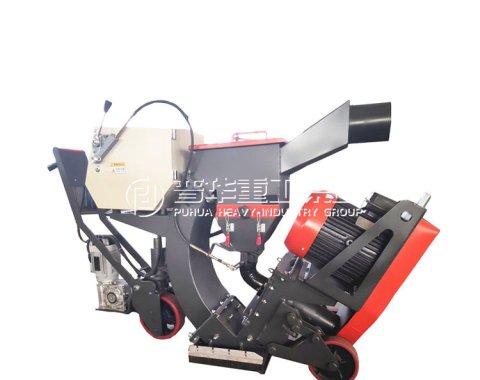 Mobile shot blasting machine