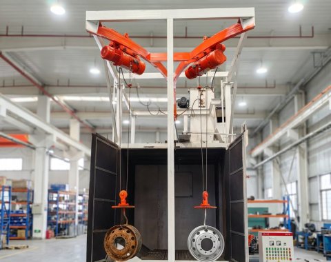Wheel Hub Shot Blasting Machine
