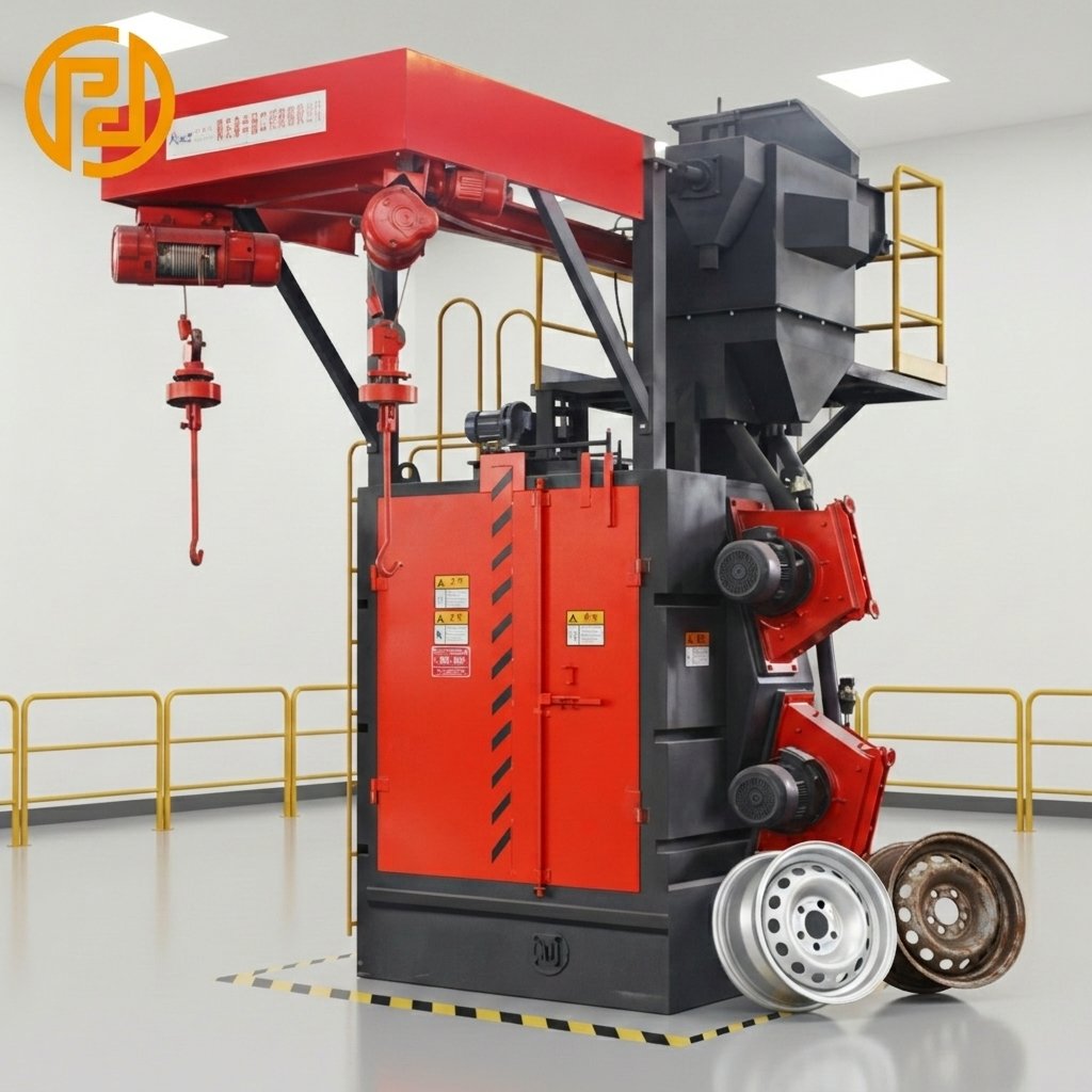 Hook Type Shot Blasting Machine