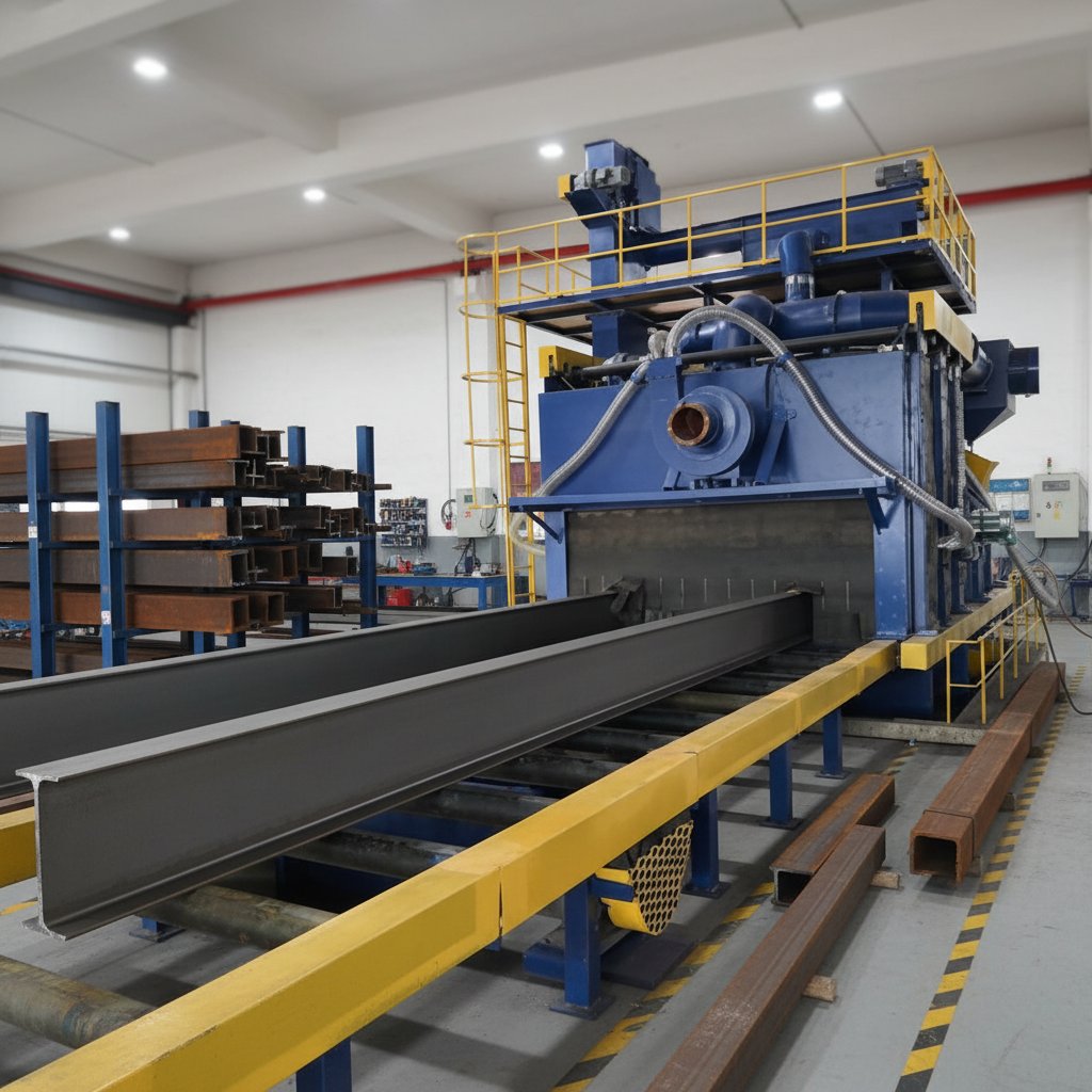 Roller Conveyor shot blasting machines