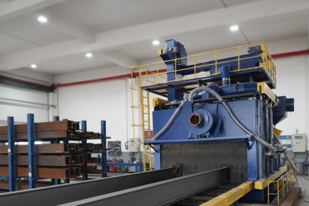 Roller Conveyor shot blasting machines shipped to Southeast Asia