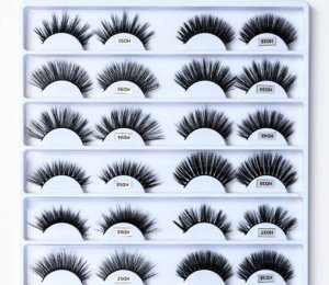 How to use false eyelashes