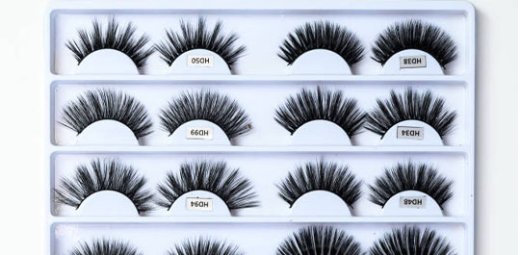 How to use false eyelashes